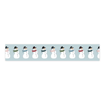 Let's Make A Snowman - Winter Fun, Washi Tape, Echo Park, 