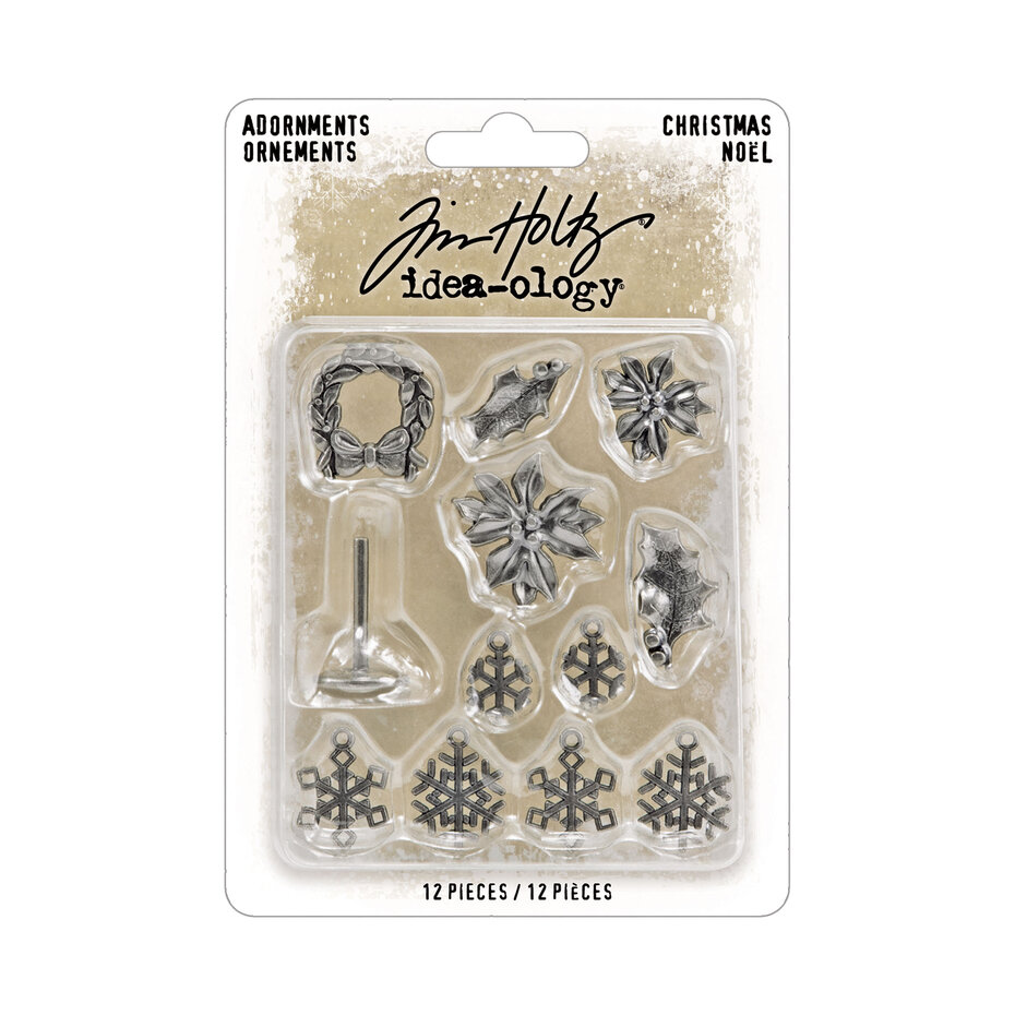 Christmas Adornments, Tim Holtz, Idea-ology