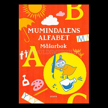 MUMINDALENS ALFABET - Målarbok MOOMIN - L40