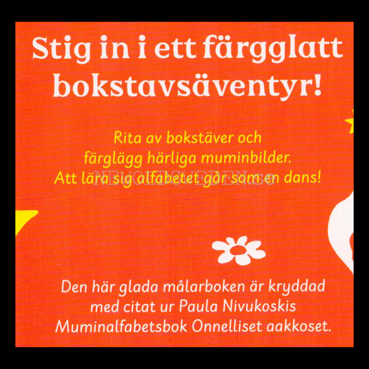 MUMINDALENS ALFABET - Målarbok MOOMIN - L40 - 4