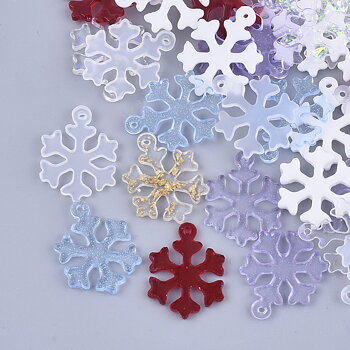 Charm -   resin, Snowflake