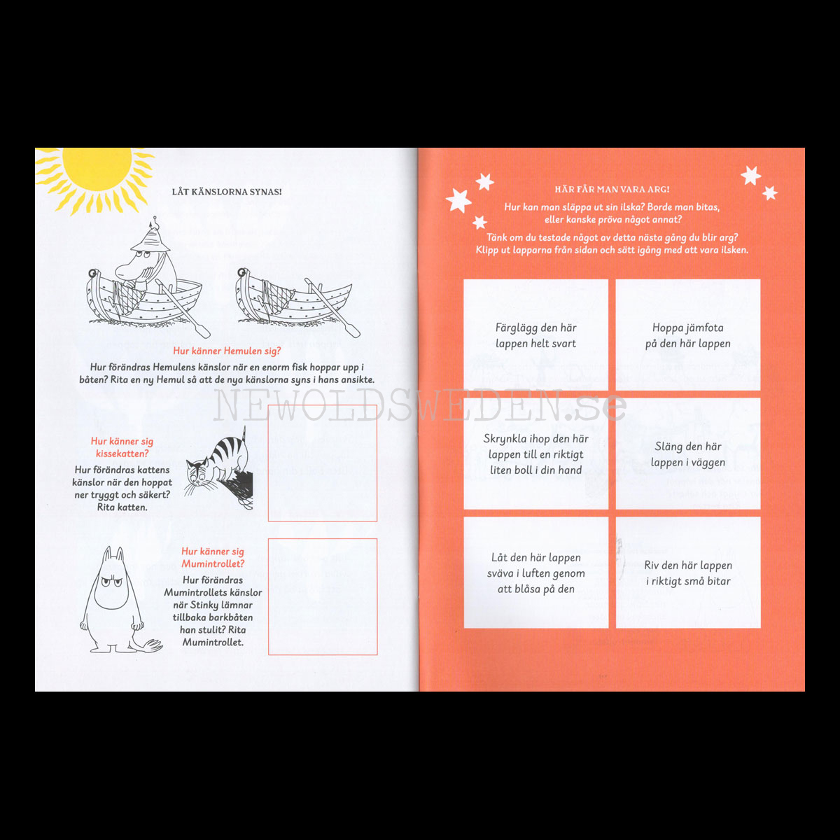 MUMINDALENS ALFABET - Pysselbok om känslor MOOMIN - L50 - 3