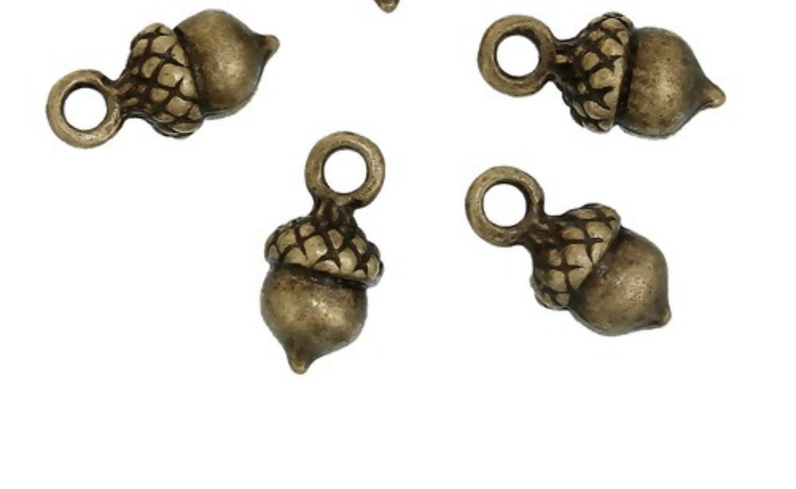 Berlock - Ekollon Brons 14mm 3D