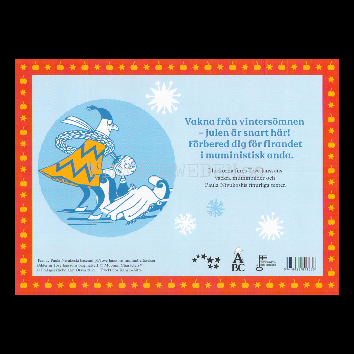 Mumin Julkalender - Paula Nivukoski - Adventskalender - BB12 - 3