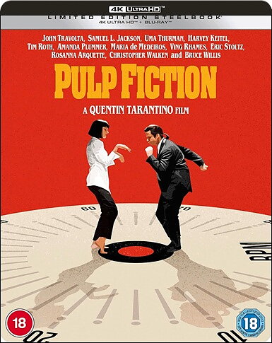 Pulp Fiction - Limited Edition Steelbook (BLU-RAY 4K ULTRA HD + BLU-RAY)