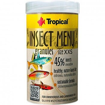 Tropical Insect Menu Granulat XXS 100ml/64g