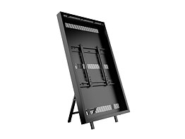 M Pro Series Enclosure 65" Tilt and Roll Black