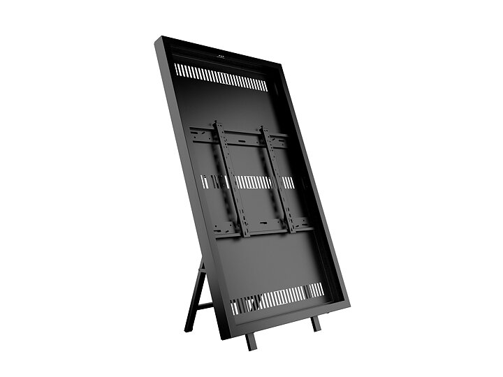 M Pro Series Enclosure 65" Tilt and Roll Black Slim