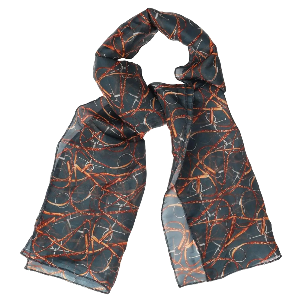 Scarf AWST Intl Snaffle Bridles Blue