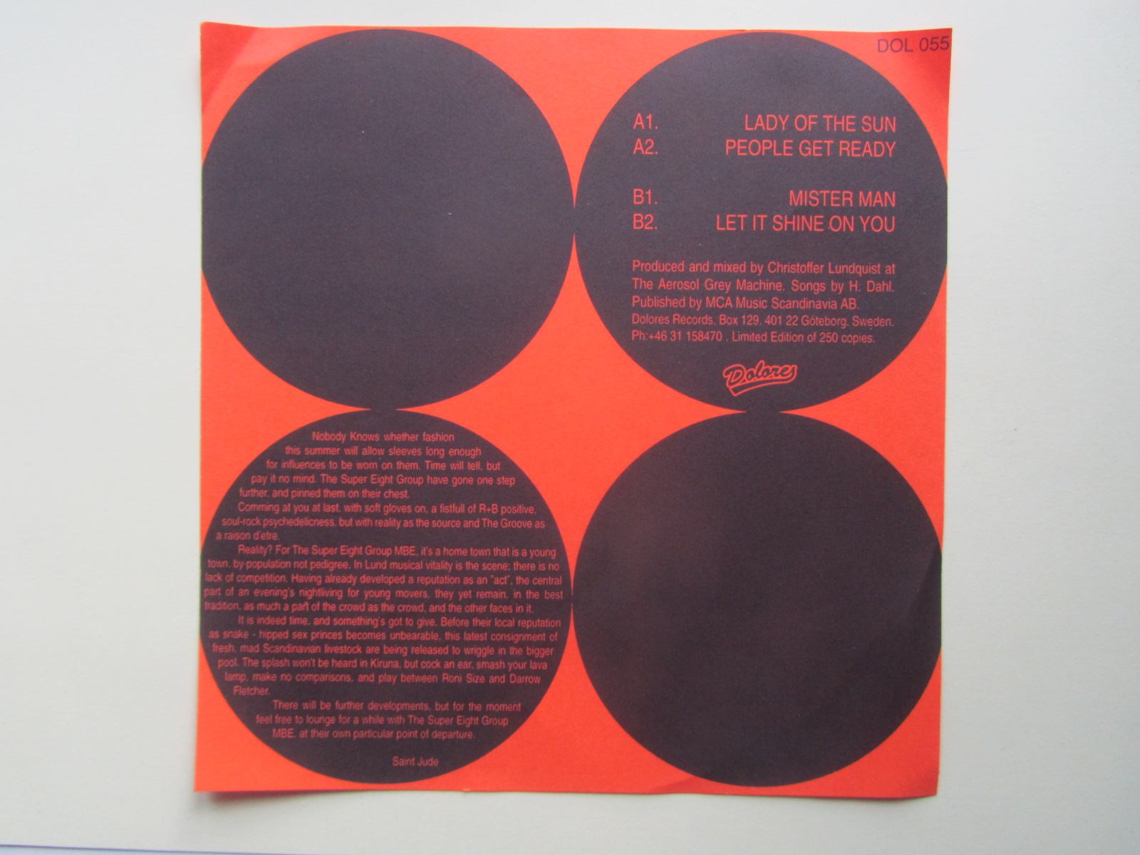 The Super Eight Group – Lady Of The Sun - 2