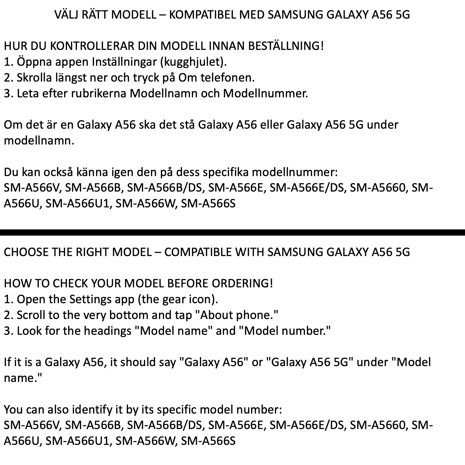 Magnetskal för Samsung Galaxy A56 - skal svart / transparent - 2