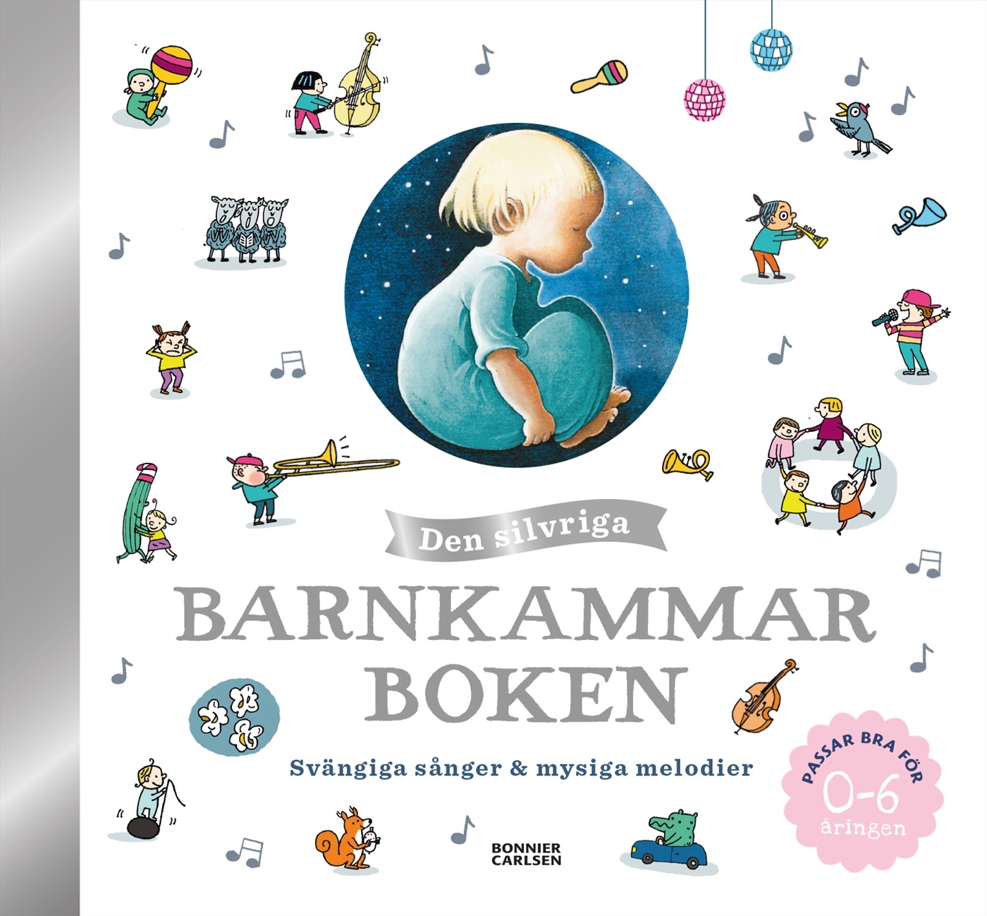 Den silvriga barnkammarboken 
