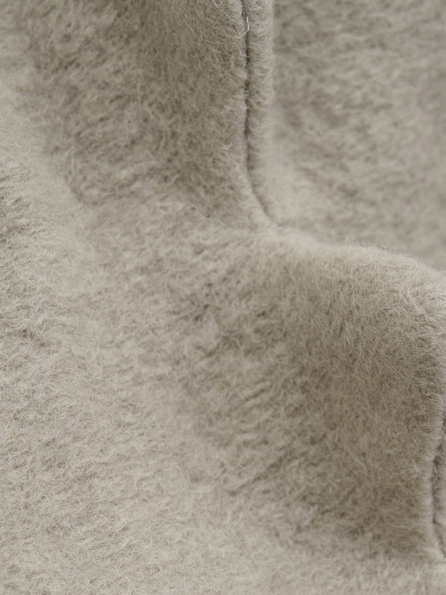 Balaclava Triangles Wool  London Fog - 2