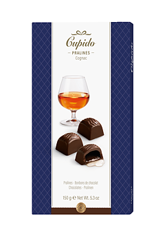Cupido - Cognac praliner i ask