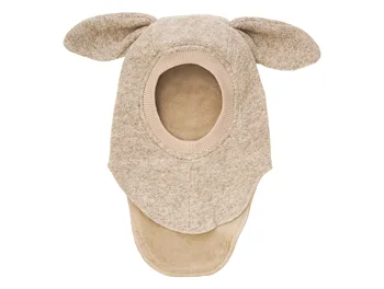 HUTTEliHUT - Balaclava Ears Wool Sand melange