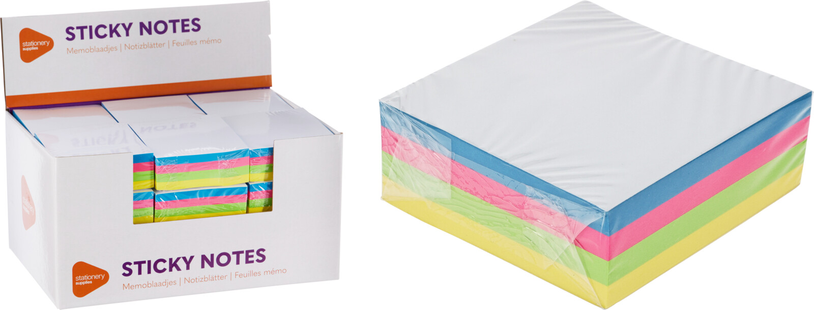 Post-it lappar 76x76mm