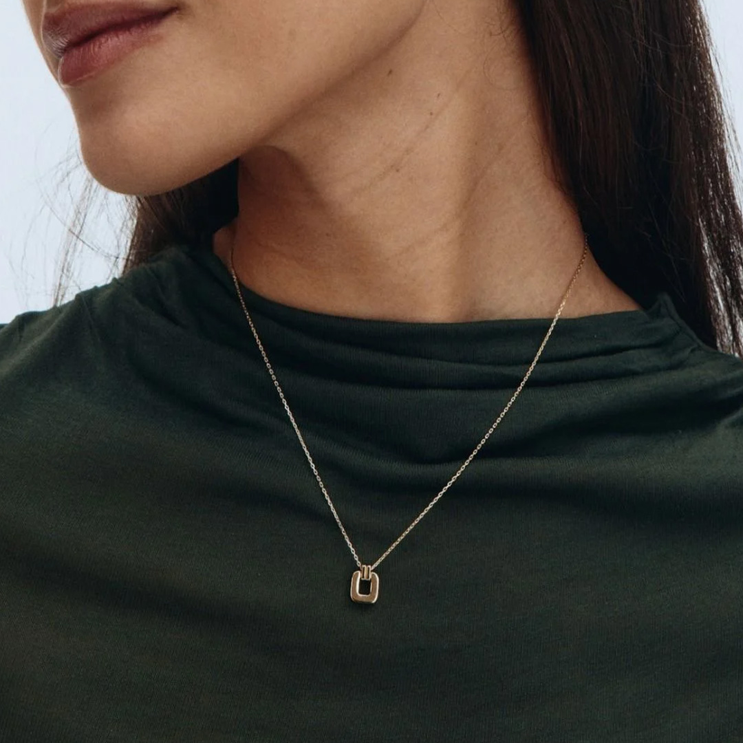 Edblad Plaza halsband S - Guld - 3