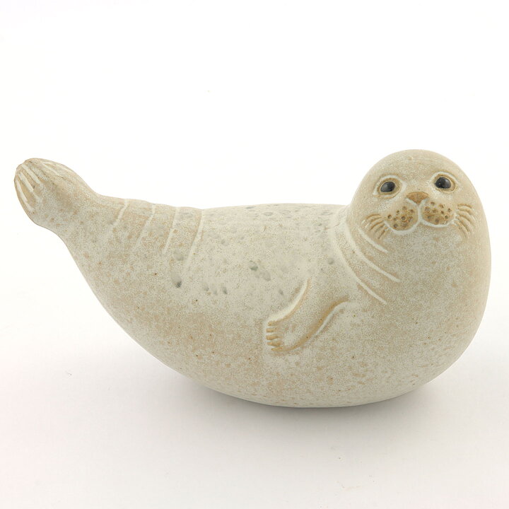 リサラーソン Provincial Animalsシリーズ アザラシ 1990年  15/7cm (2)