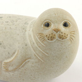 リサラーソン Provincial Animalsシリーズ アザラシ 1990年  15/7cm (2)