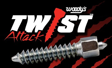 Woody´s 32mm Attack Carbide Skruvdubb 100st + Monteringsverktyg  843-0632-100