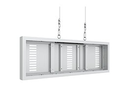 M Pro Series Enclosure 37" Wire Small White