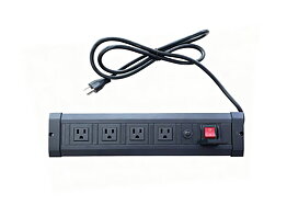 M Public Display Stand US Power Rail Black