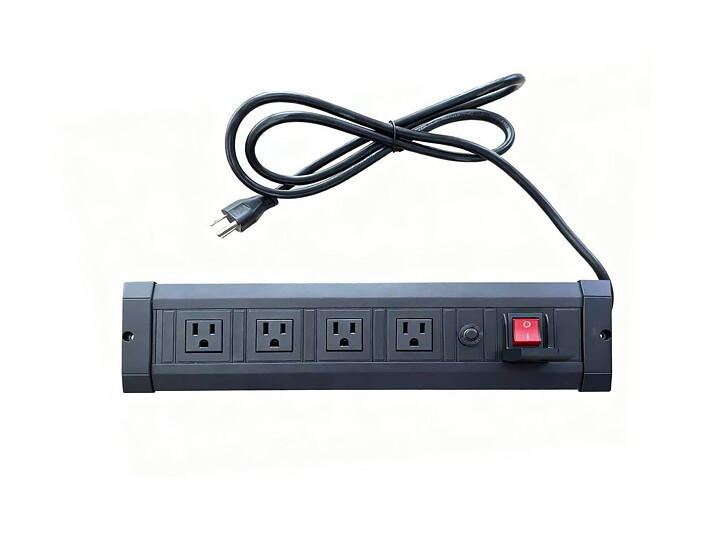M Public Display Stand US Power Rail Black