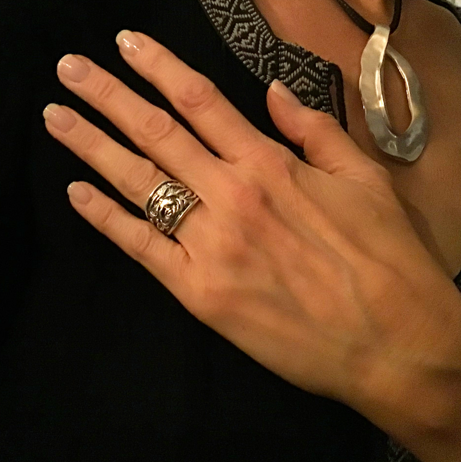Ring: Blomster "Rockwear Collection" - 3