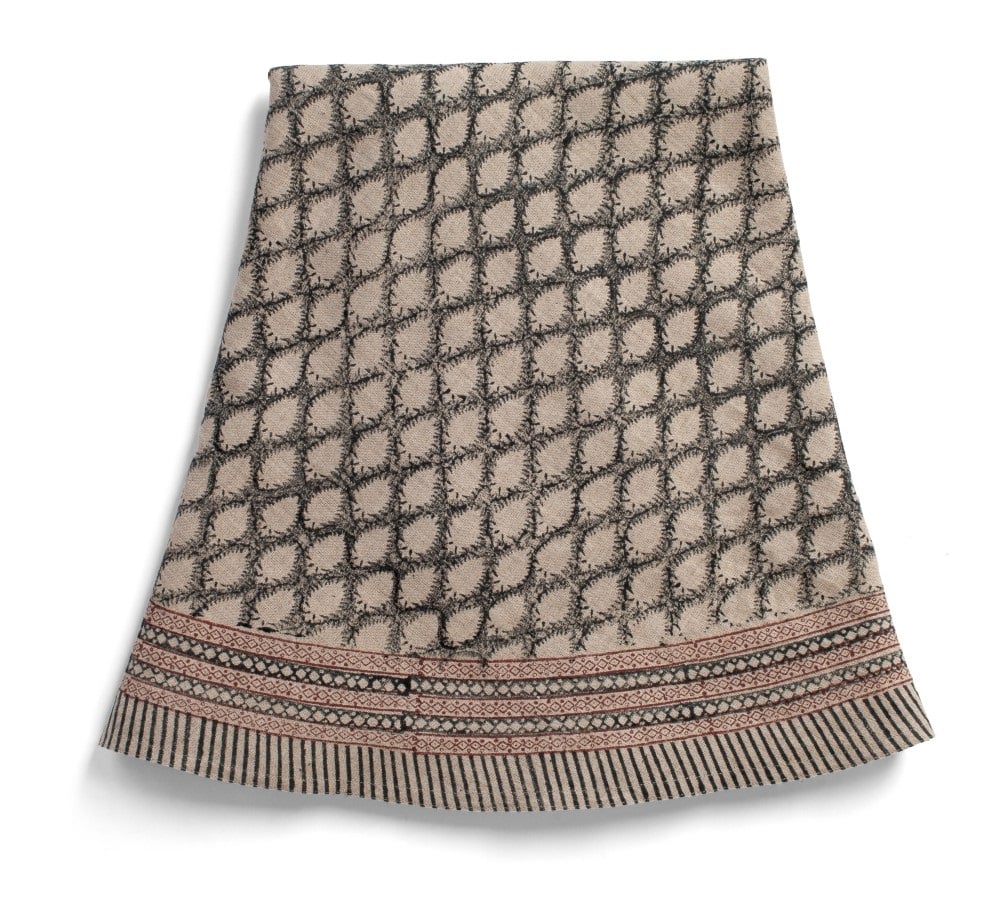 Chamois-linneduk-cypress-rund 220 cm  - 4