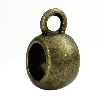 Bail/Berlockhållare - Brons,  11mm