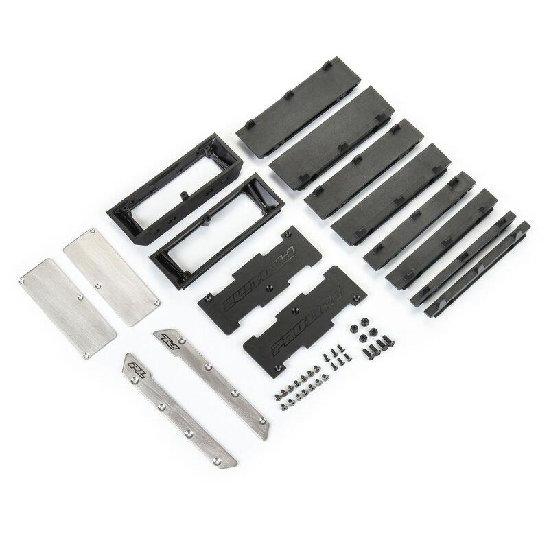 Pro-Line 1/10 Universal Body Capture Rock Sliders for Most Crawlers - 4