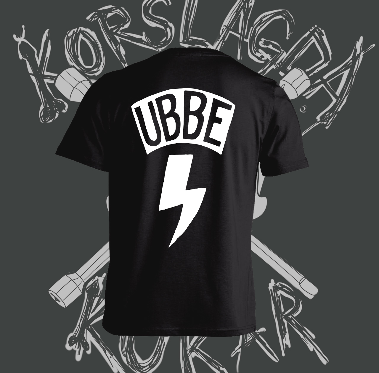 KORSLAGDA KUKAR - Ubbe Sjunger T-shirt - 2