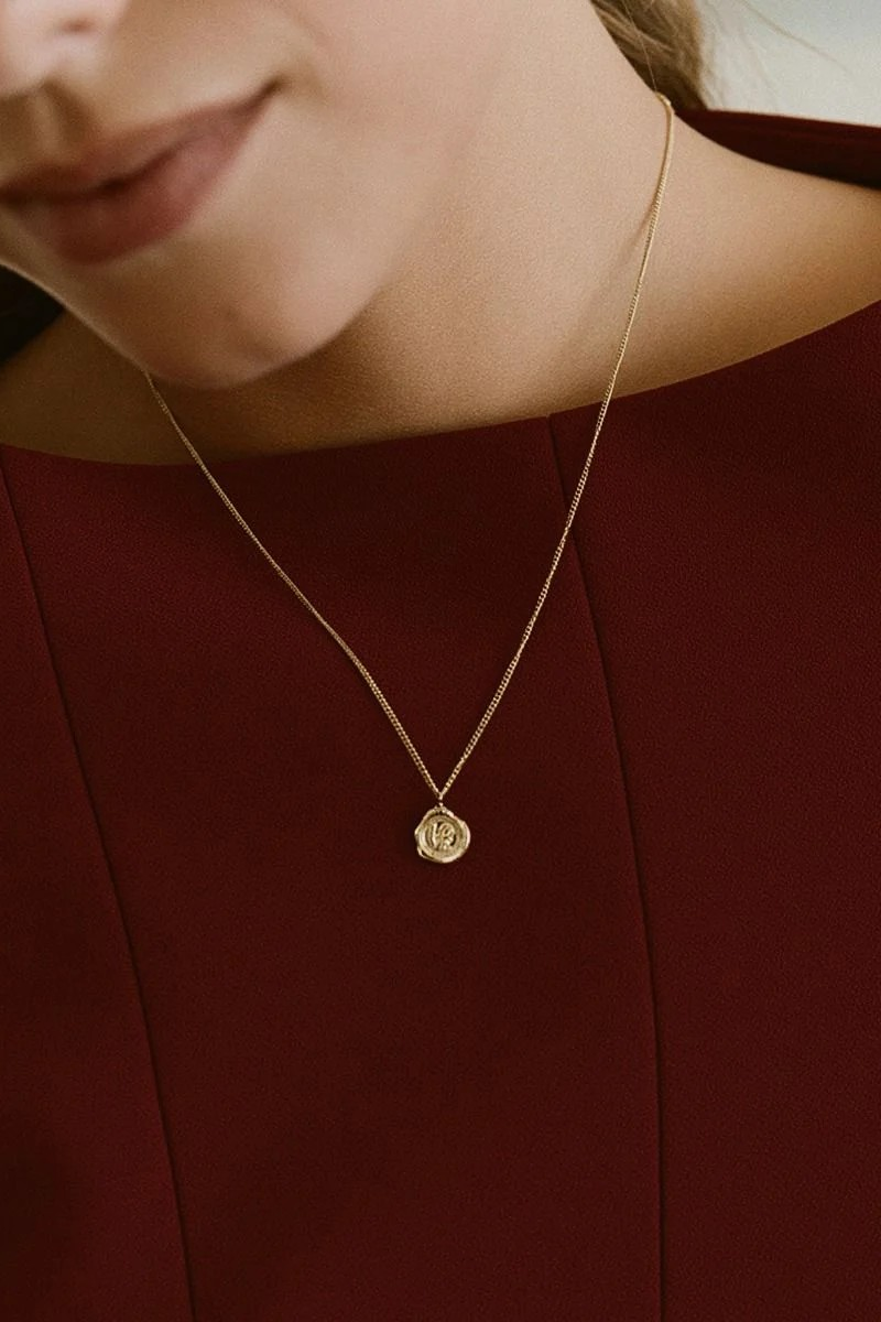 Holly Necklace S Gold - Edblad