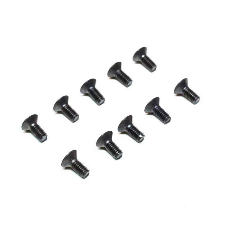 AXIAL M2.5 x 6mm Flat Head Screws (10)