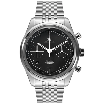 022412 Sjöö Sandström  Annual Edition 2025 Royal Steel Chronograph 40
