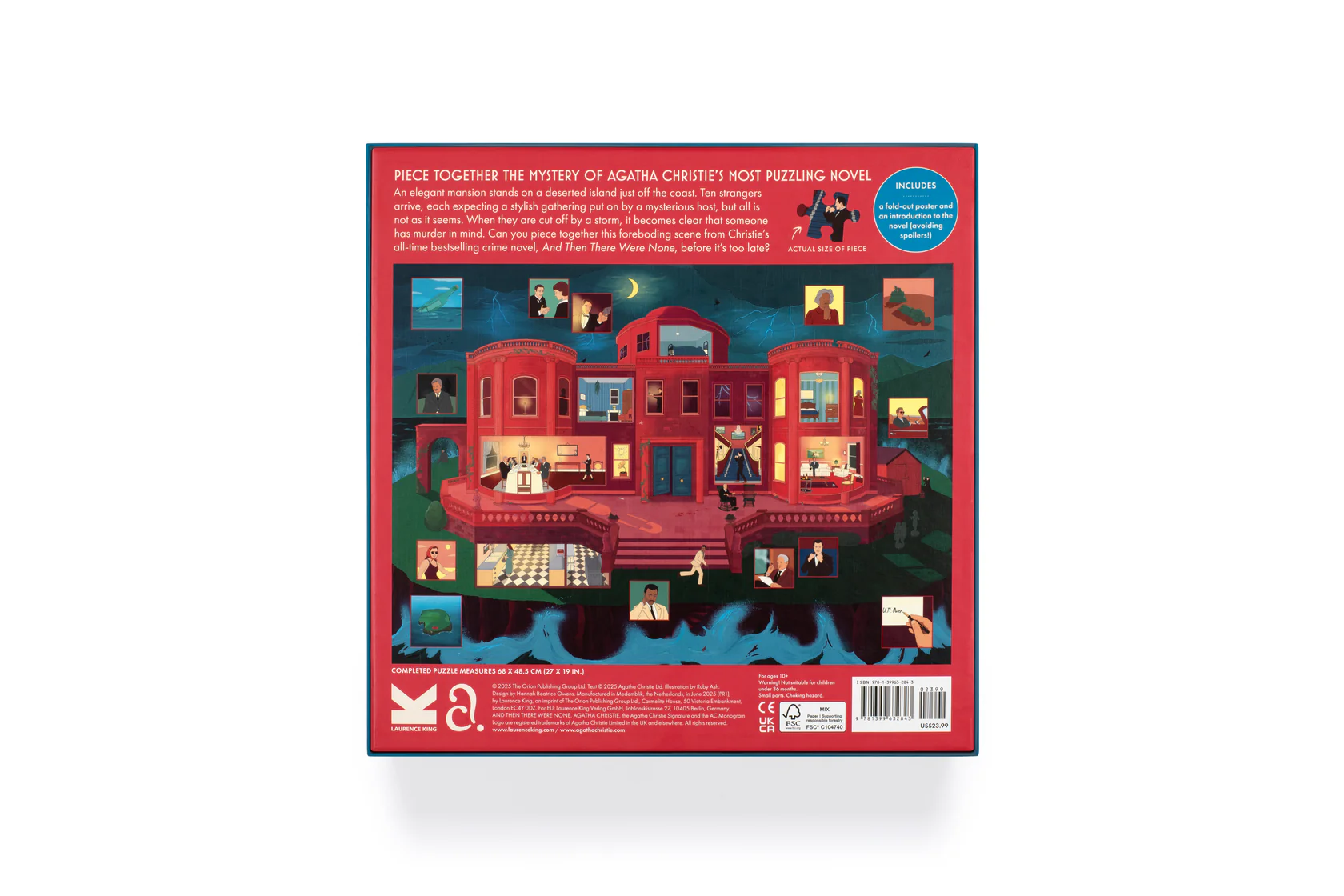 The World of Agatha Christie: And Then There Were None A 1000-piece puzzle - 4