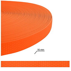 Hexalina på metervara, 16 mm brett