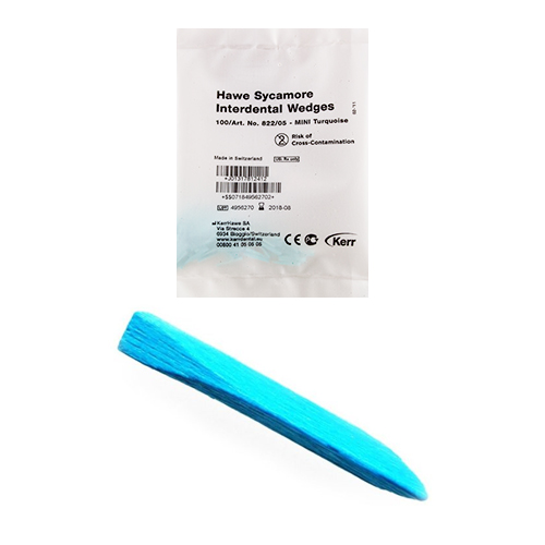 Hawe® Träkil nr 05 Turkos Mini,  100st.