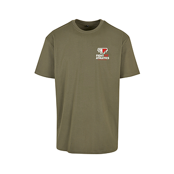 Oversize T-shirt Grön