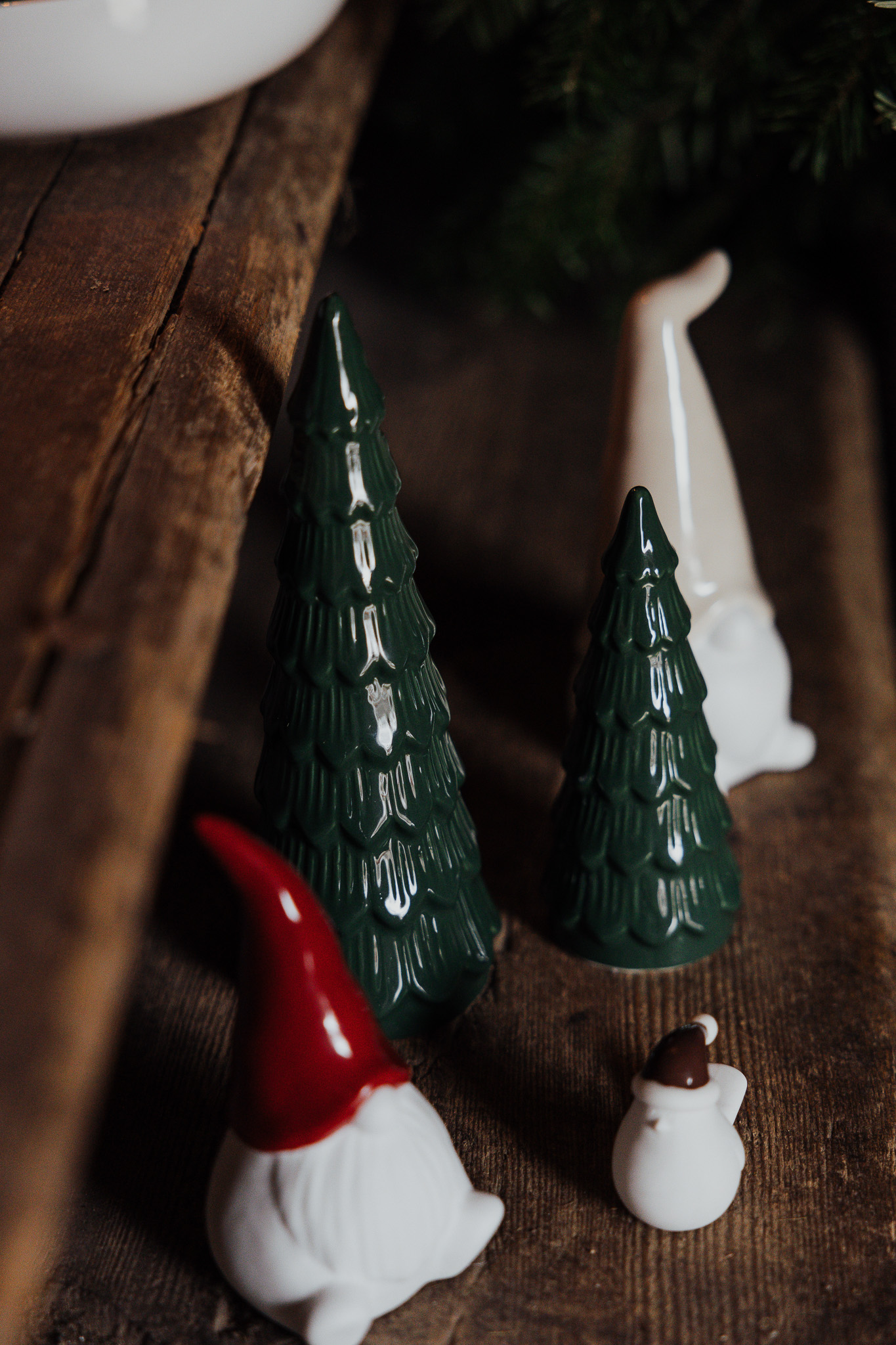 Granbacken - Gran - Julgran - Grön Keramik - 5x14 cm - 4