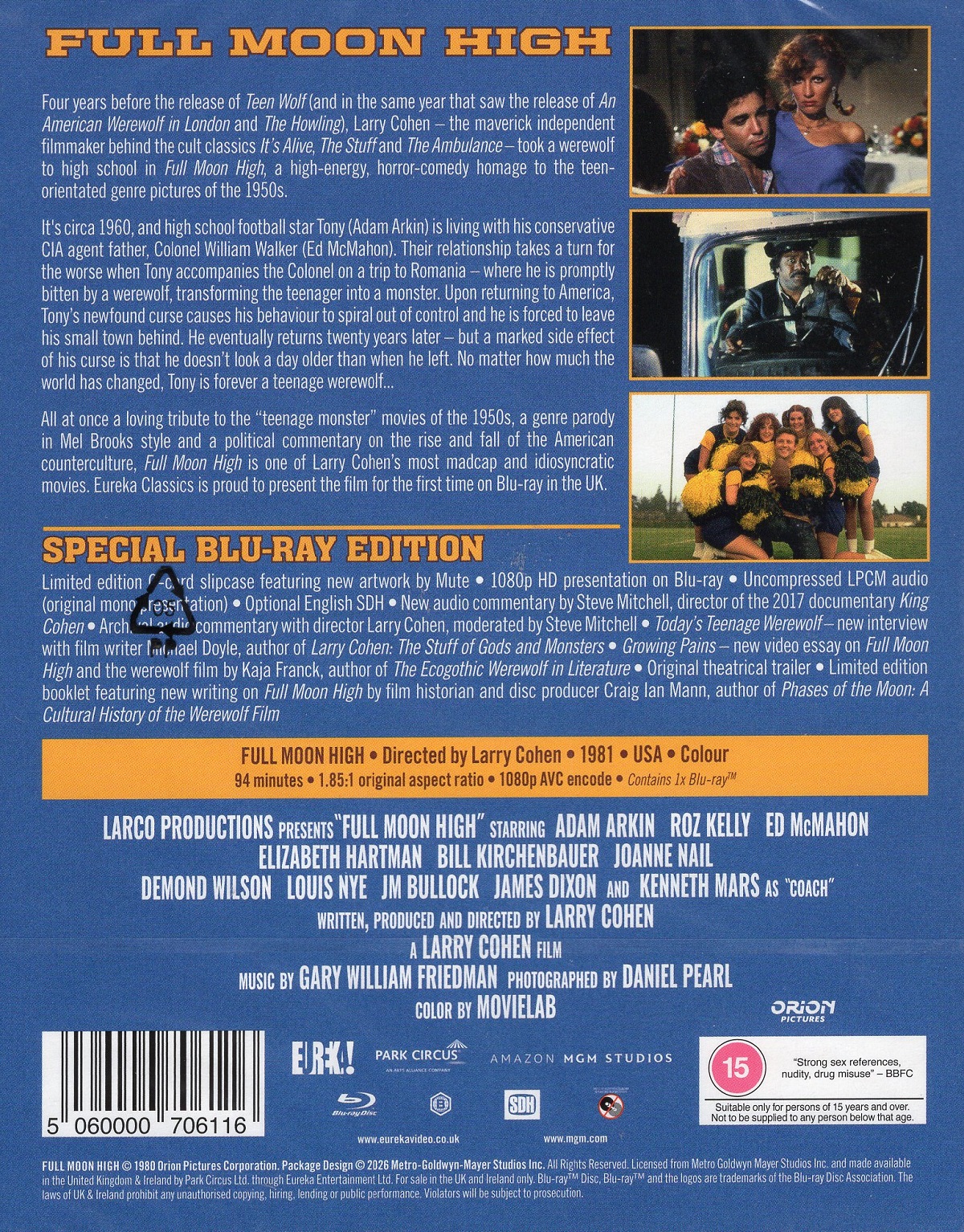 Full Moon High (Limited Edition) (ej svensk text) (Blu-ray) - 2