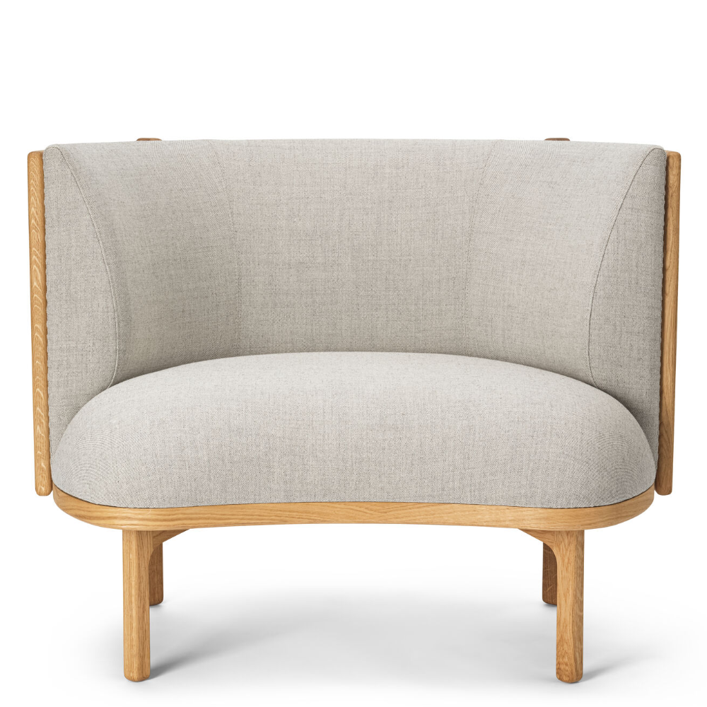 RF1904 Sideways Lounge Chair Ek - Carl Hansen & Søn