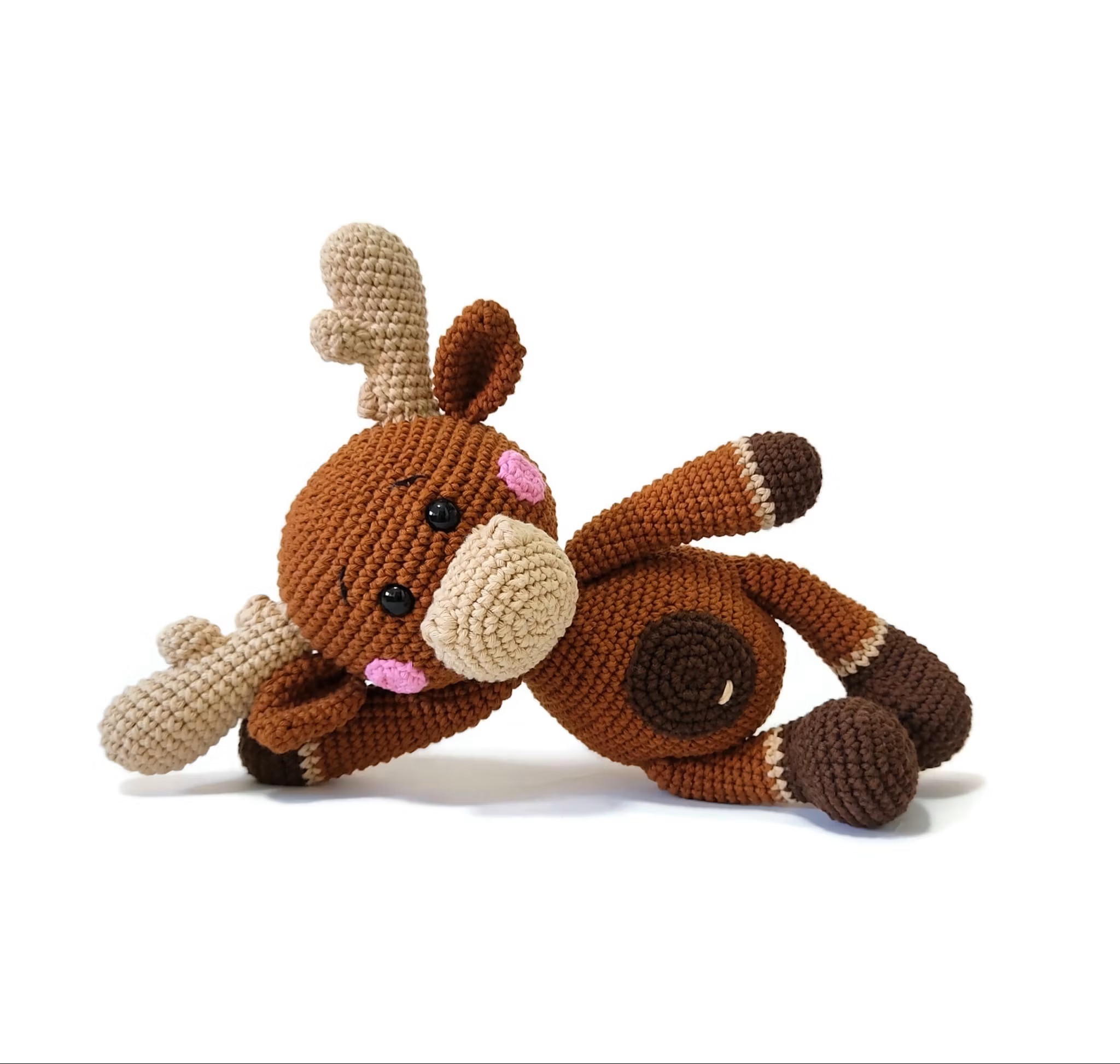 Chrochet your own The Moose Woody - DIY Kit - 3