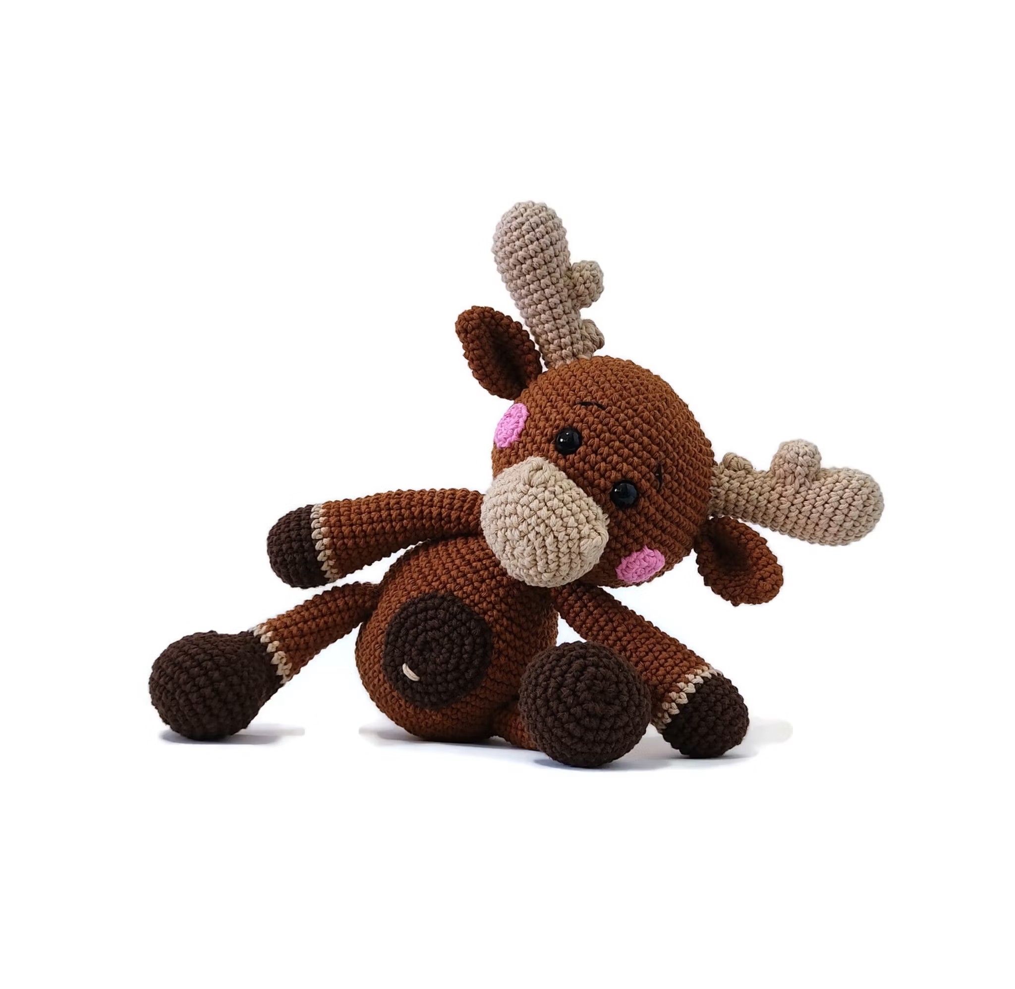 Chrochet your own The Moose Woody - DIY Kit - 4