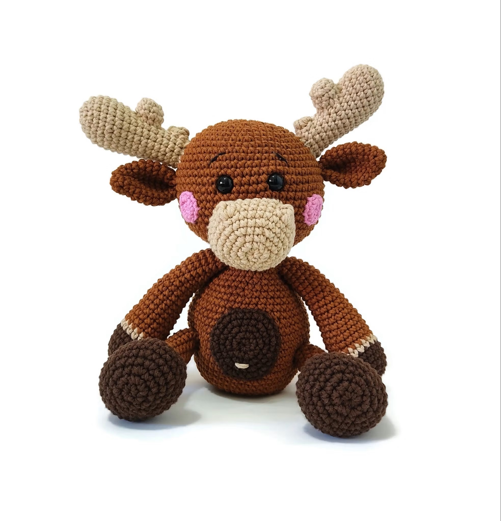 Chrochet your own The Moose Woody - DIY Kit