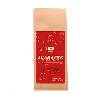 Uppsala Kafferosteri - Julkaffe 2025 - Mörkrostade hela kaffebönor - 250g
