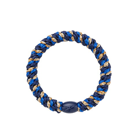 Ella Elastic 10-pack Glitter Royal Blue Caramel
