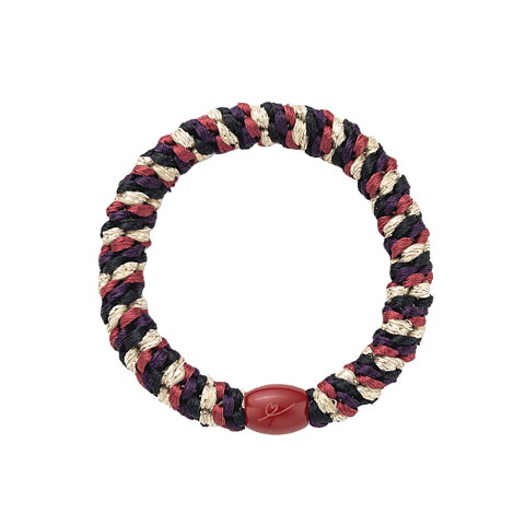 Ella Elastic 10-pack Glitter Purple red mix