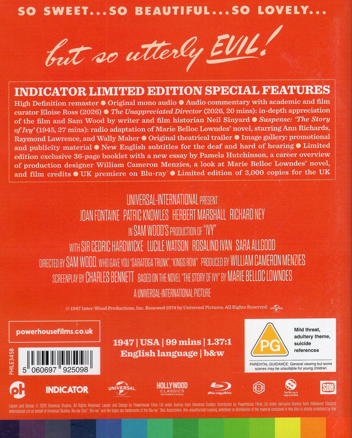 Ivy (Limited Edition) (ej svensk text) (Blu-ray) - 2