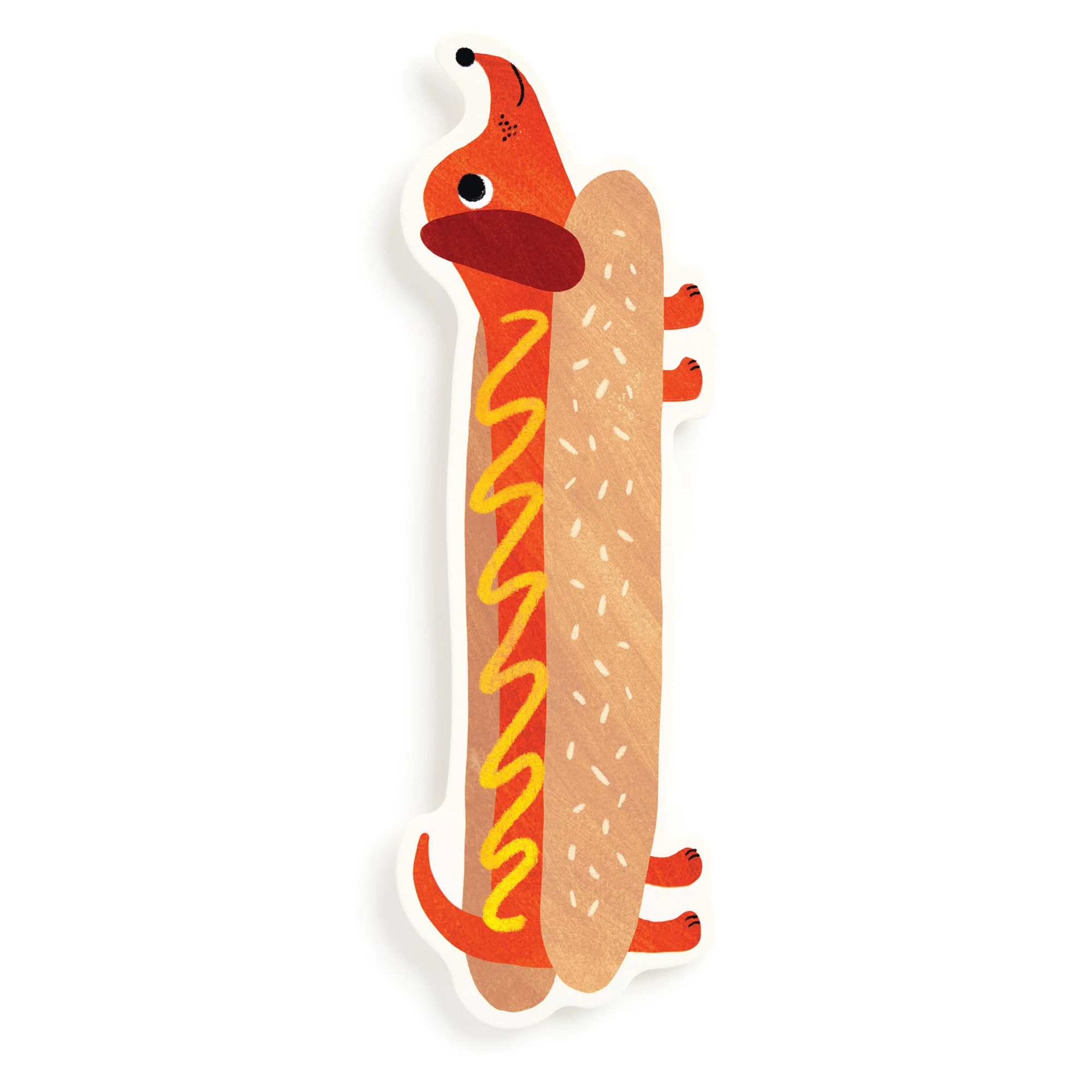 Doxie Hot Dog Bookmark  - 3